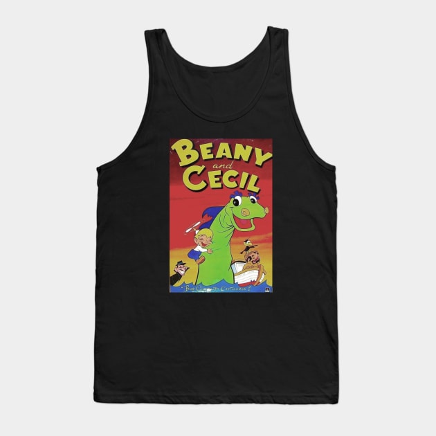 Beany and Cecil Tank Top by offsetvinylfilm